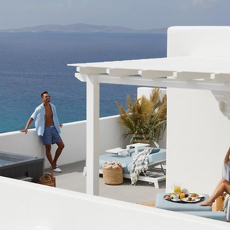 Epic Blue Mykonos Hotel Houlakia  ภายนอก รูปภาพ