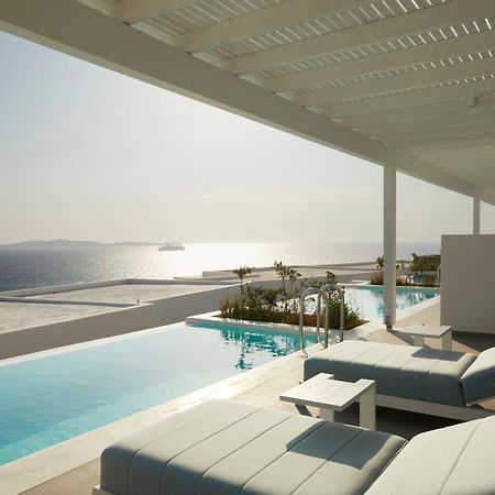 Epic Blue Mykonos Hotel Houlakia  ภายนอก รูปภาพ