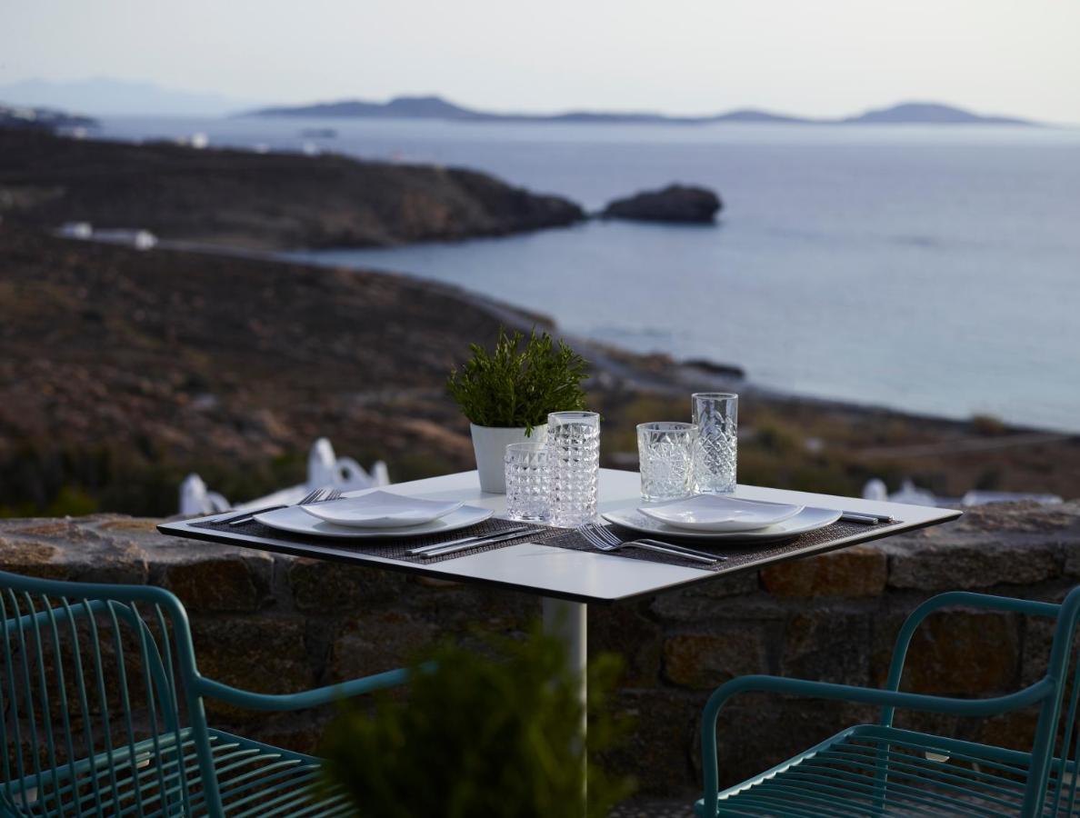 Epic Blue Mykonos Hotel Houlakia  ภายนอก รูปภาพ